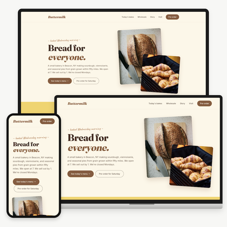 Buttermilk Bakery